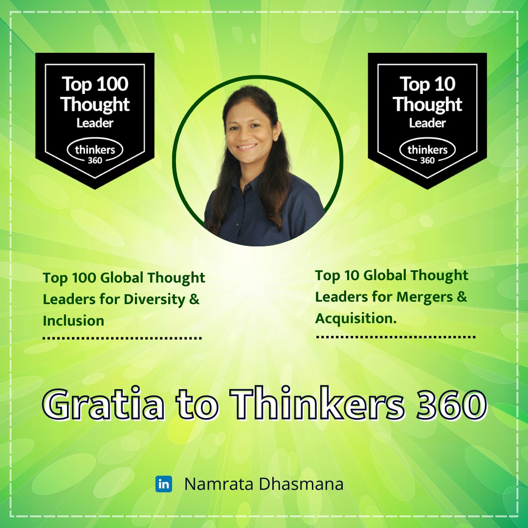 Global Recognition in Thought Leadership - Thinkers 360
